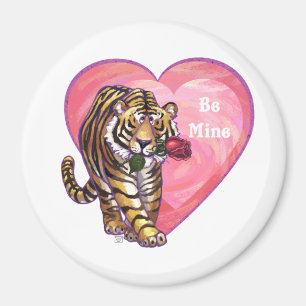 Aimant Saint-Valentin de tigre