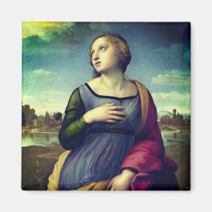 Aimant Sainte Catherine d'Alexandrie par Raphael