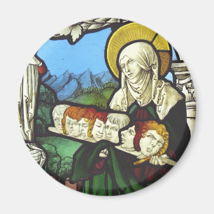 Aimant Sainte Félicité et les têtes de ses sept fils