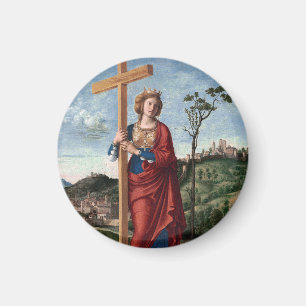 Aimant Sainte Hélène avec la Vraie Croix Art sacré