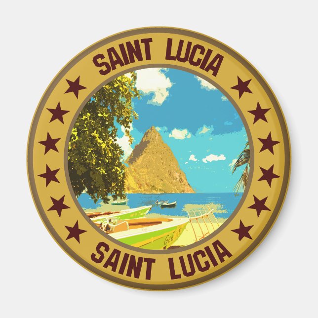 Aimant Sainte-Lucie (Devant)