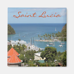 Aimant Sainte-Lucie de baie de Marigot