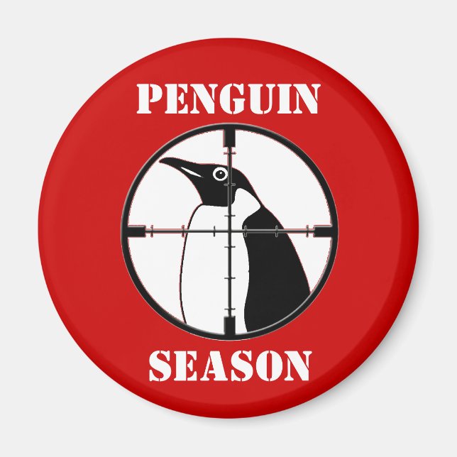 Aimant Saison du pingouin (Devant)