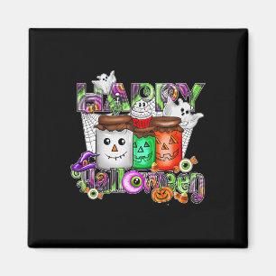 Aimant Saison éffrayante Retro Happy Halloween Fantômes F