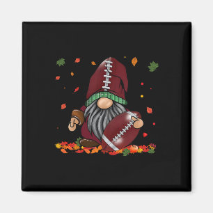Aimant Saison Gnome Thanksgiving Fall Leaves Autum