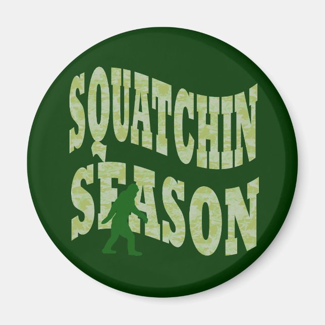 Aimant Saison Squatchin (Devant)