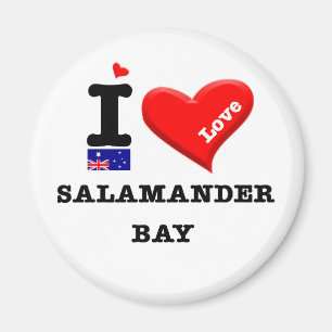 Aimant SALAMANDER BAY - I Love