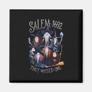 Aimant Salem 1692 Ils Ont Manqué Une Sorcière Halloween