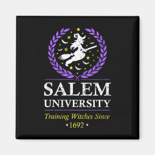 Aimant Salem Witch University Training Halloween Femmes
