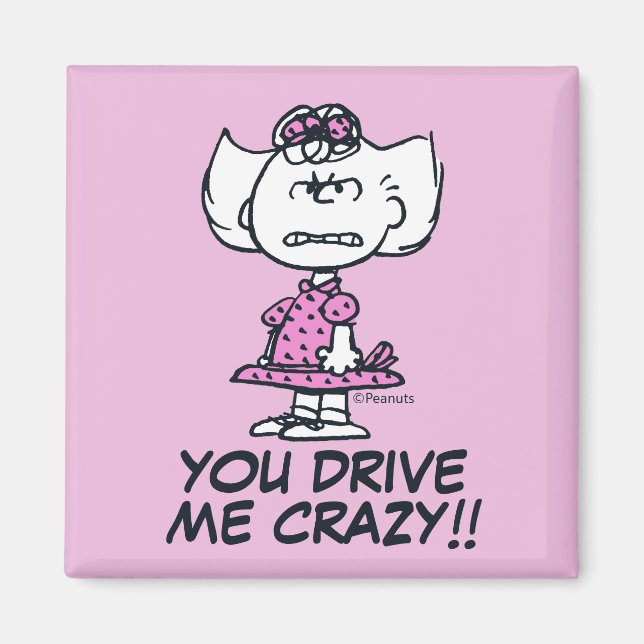 Aimant Sally en colère (Devant)