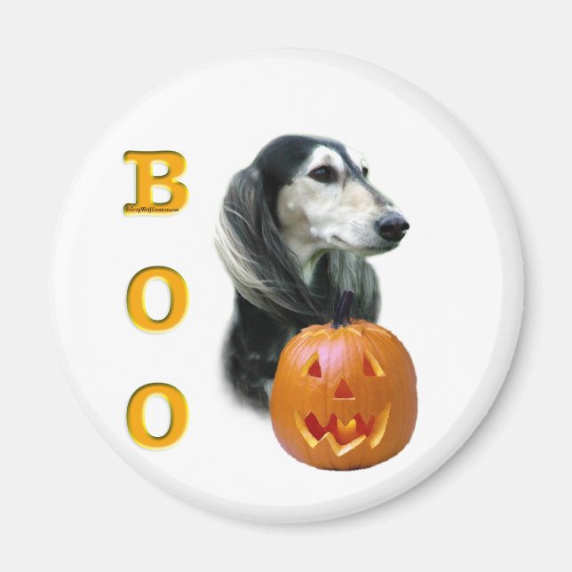 Aimant Saluki Boo (Devant)