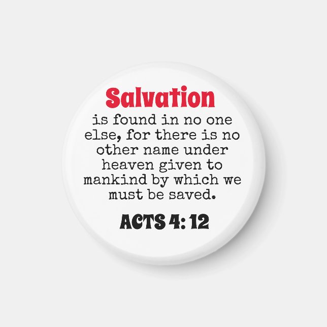 Aimant salut (Devant)