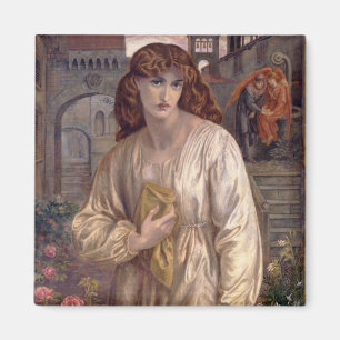 Aimant Salutation de Béatrice par Dante Gabriel Rossetti