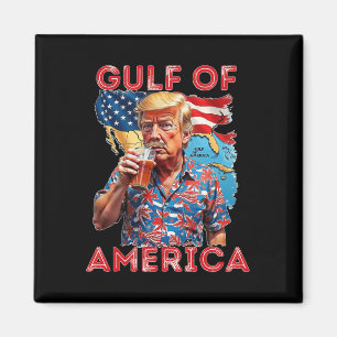 Aimant Salutation Trump De La Partie Gulf Beach Of Americ