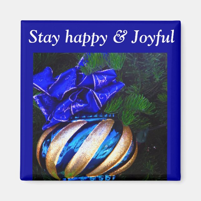 Aimant Salutations de saison_ (Devant)