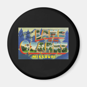 Aimant Salutations du lac de l'Ozarks Missouri