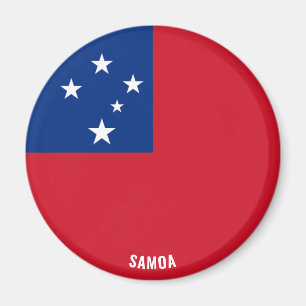 Aimant Samoa Drapeau charmant patriotique
