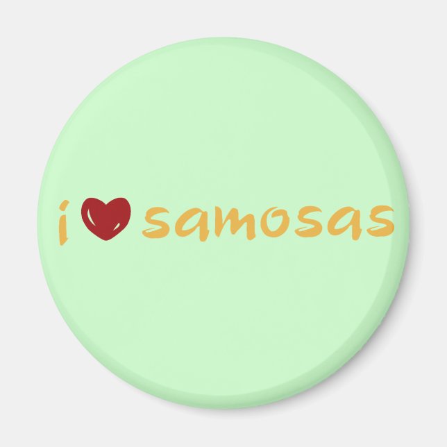 Aimant Samosa Love (Devant)