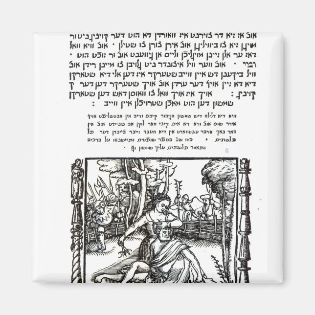 Aimant Samson et Delilah (Devant)