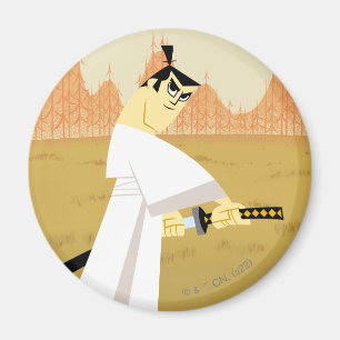 Aimant Samurai Jack Dessiner l'épée