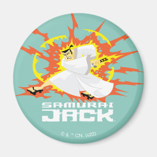 Aimant Samurai Jack Energy Graphic