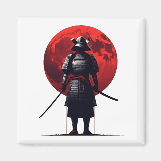 Aimant Samurai japonais (Devant)