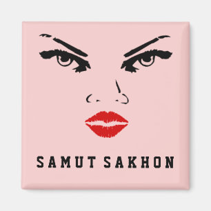 Aimant Samut Sakhon, une amie thaïlandaise