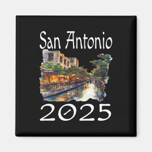 Aimant San Antonio 2025 Matching Family Vacation Group Ge