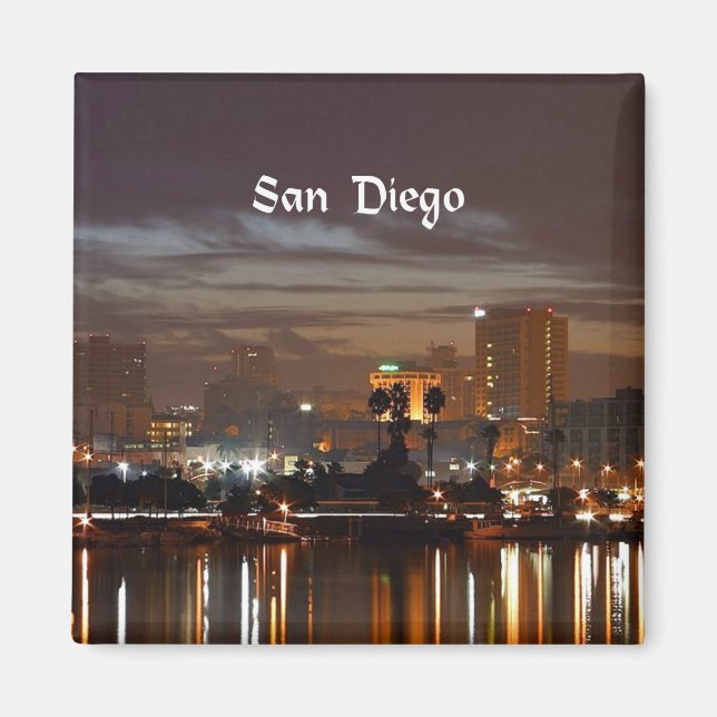 Aimant San Diego, Californie (Devant)