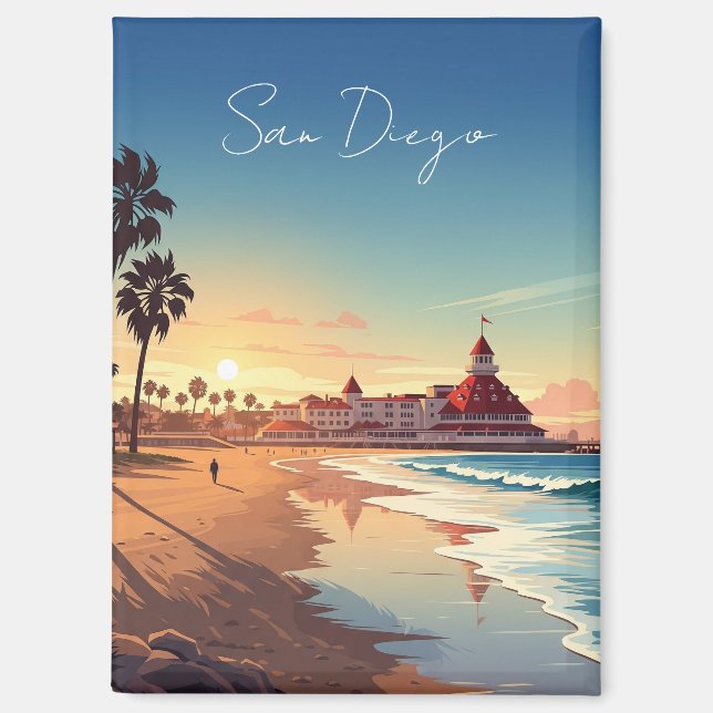 Aimant San Diego Coronado (Recto)