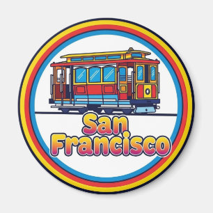 Aimant San Francisco Cable Car Californie