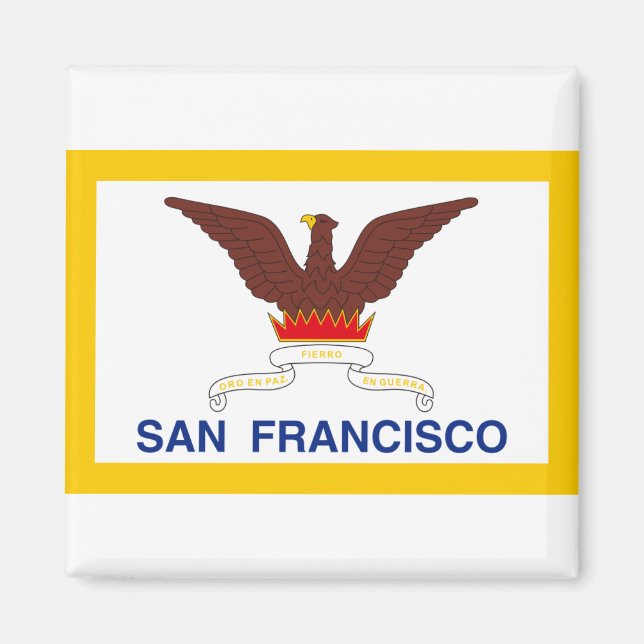 Aimant San Francisco Californie (Devant)