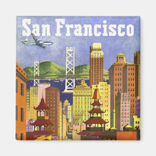 Aimant San Francisco vintage