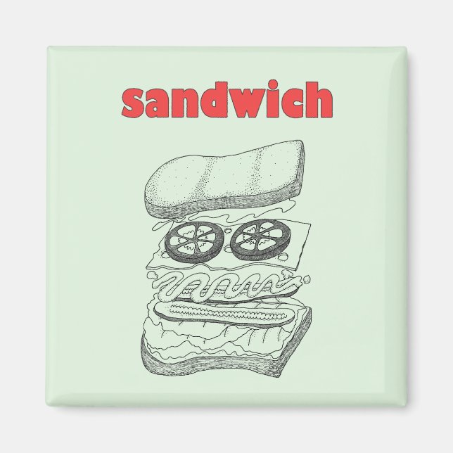 Aimant Sandwich (Devant)