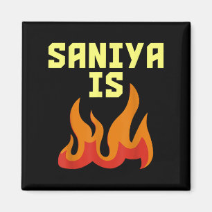 Aimant Saniya est en feu