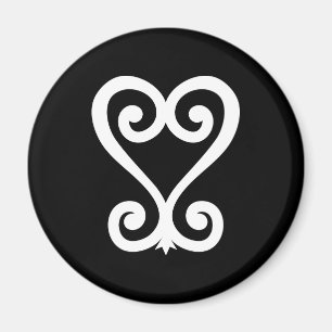 Aimant Sankofa Retour et l'obtenir - Symbole Adinkra