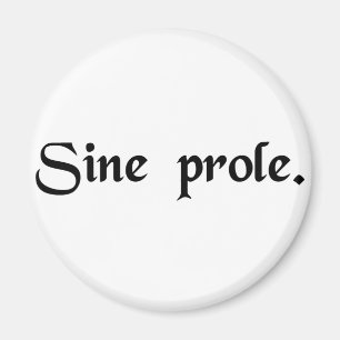 Aimant Sans progéniture.