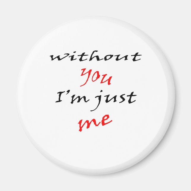 Aimant Sans que vous disiez (Devant)