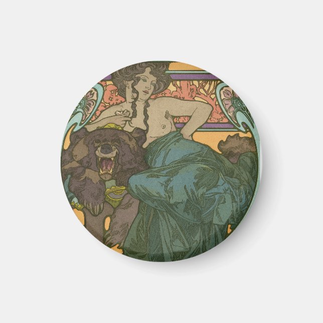 Aimant Sans titre par Alphonse Mucha (1902) (Devant)