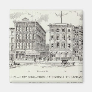Aimant Sansome East side California et Sacramento