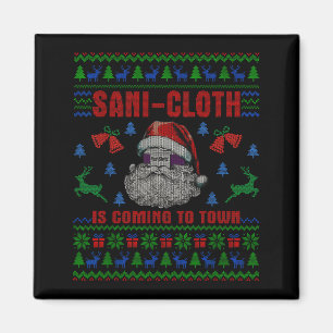 Aimant Santa Sani Cloth arrive en ville Er Nures vilain C