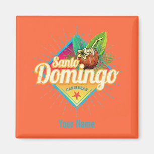 Aimant Santo Domingo Caraïbes République Dominicaine Retr