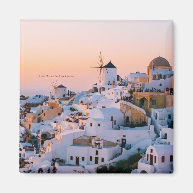 Aimant Santorin, Grèce, (Devant)