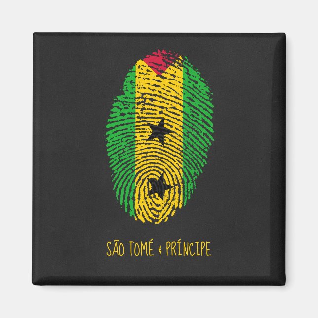 Aimant Sao Tomé-et-Principe (Devant)
