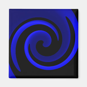 Aimant Saphir Bleu