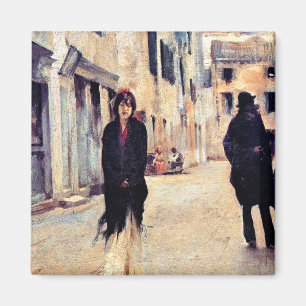 Aimant Sargent - Rue à Venise, beaux-arts