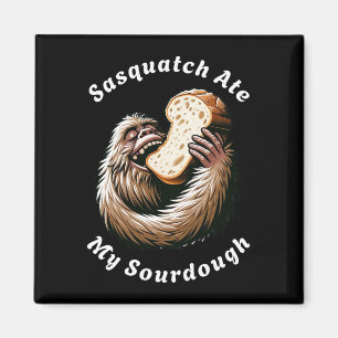 Aimant Sasquatch a mangé mon pain au levain