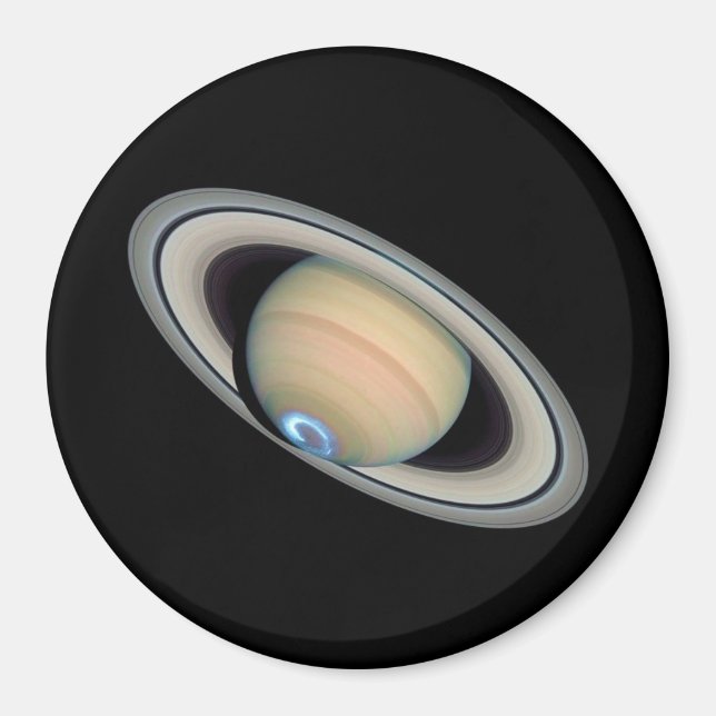 Aimant SATURN DE PLANÈTE (système solaire) ~ (Devant)