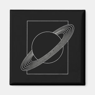 Aimant Saturne Système Solaire Planète Galaxie Astronomie