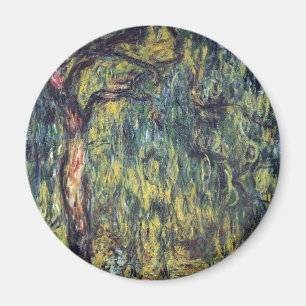 Aimant Saule pleurant par Claude Monet, beaux-arts